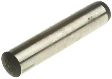 Produktfoto 1 von RS PRO Zylinderstift Passfeder, Typ Parallel, Ø 10 mm, L. 50 mm Edelstahl glatt