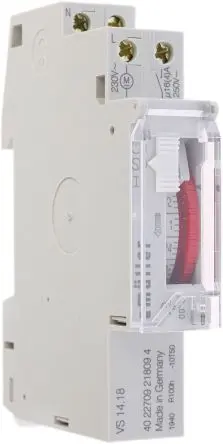 Produktfoto 1 von Müller Analog VS DIN-Schienen-Zeitschaltuhr 230V ac, Minuten, 1-Kanal