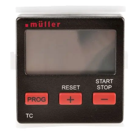 Produktfoto 1 von Müller Digital TC Countdown Timer 230V ac, Sekunden, 1-Kanal, Schraubanschlussklemme