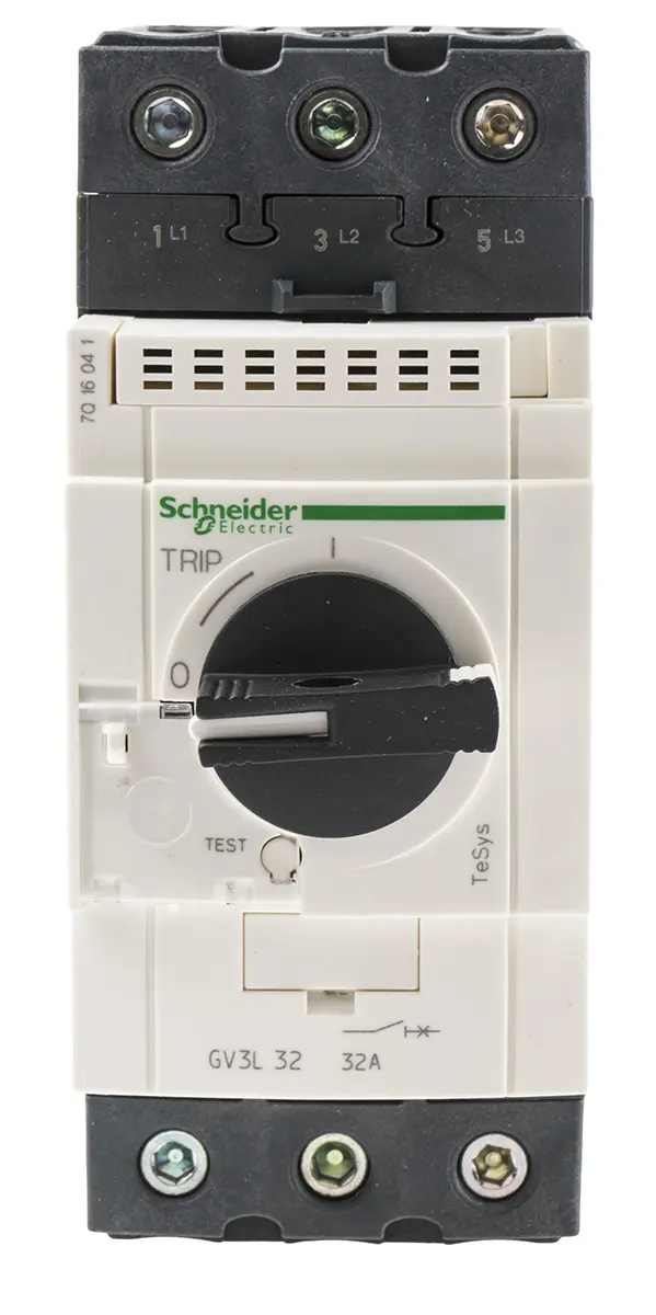 Produktfoto 1 von Schneider Electric TeSyS GV Thermischer Überlastschalter / Thermischer Geräteschutzschalter, 3-polig, TeSys, 32A, 690V