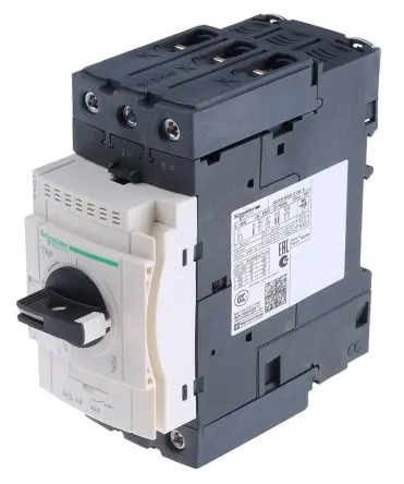 Produktfoto 1 von Schneider Electric TeSyS GV Thermischer Schutzschalter, 3-polig, TeSys Direkt, 40A, / 100 kA, Thermomagnetisch