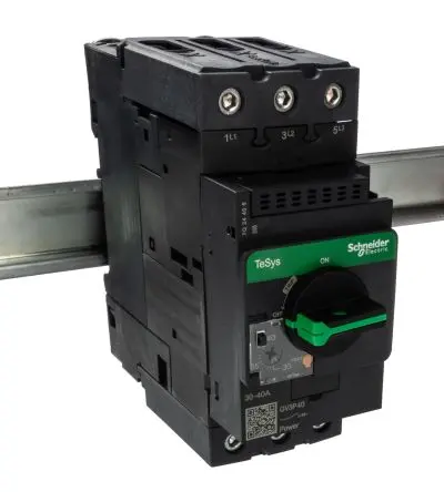 Produktfoto 1 von Schneider Electric TeSyS GV Thermischer Schutzschalter, 3-polig, TeSys Direkt, 40A, / 100 kA, Thermomagnetisch