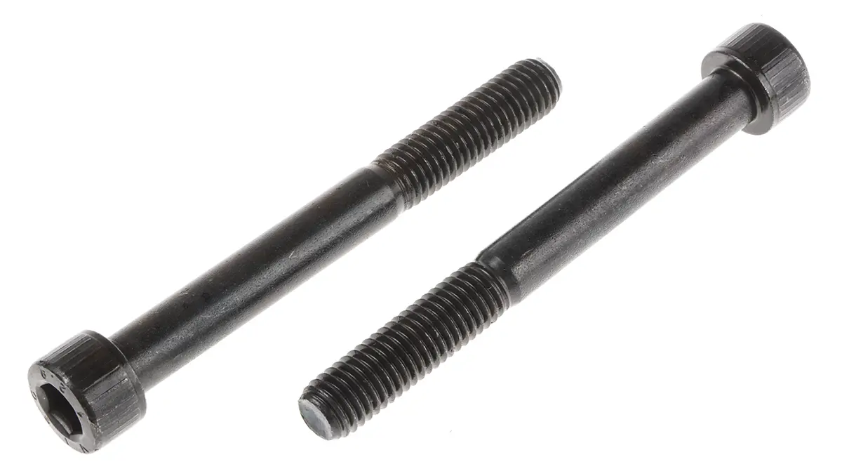 Produktfoto 1 von RS PRO Zylinderkopf Innensechskantschraube, Stahl schwarz passiviert, M10 x 1.5mm, 90mm