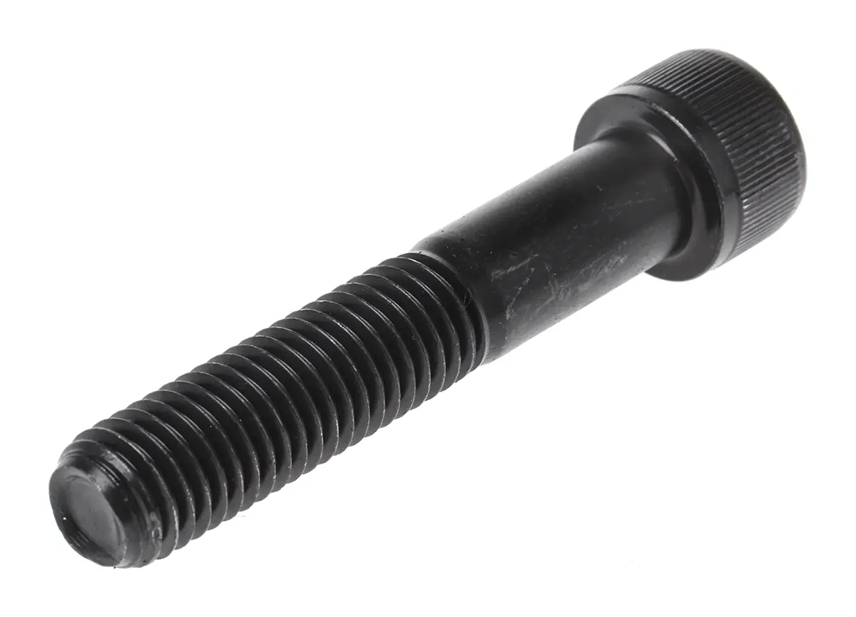 Produktfoto 1 von RS PRO Zylinderkopf Innensechskantschraube, Stahl schwarz passiviert, M12 x 1.75mm, 65mm