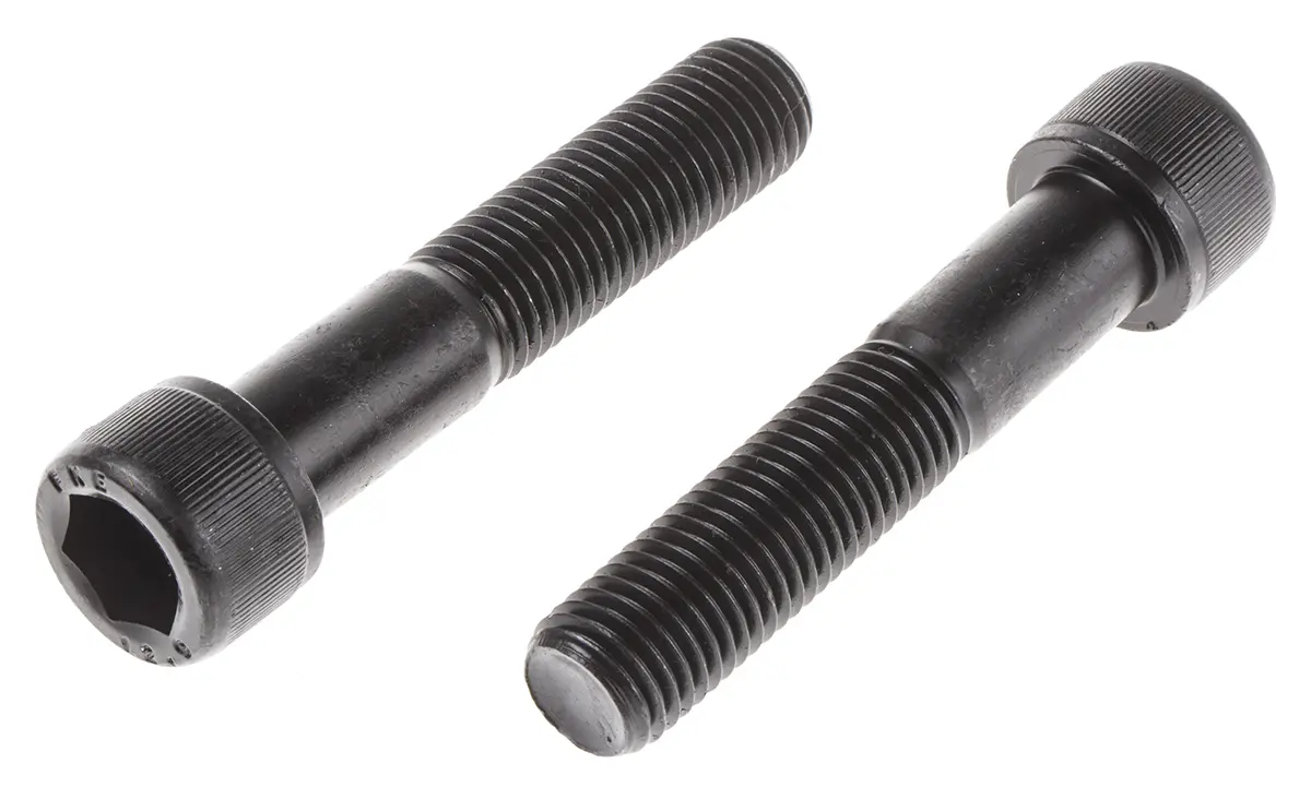 Produktfoto 1 von RS PRO Zylinderkopf Innensechskantschraube, Stahl schwarz passiviert, M16 x 2mm, 80mm