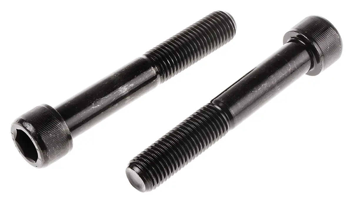 Produktfoto 1 von RS PRO Zylinderkopf Innensechskantschraube, Stahl schwarz passiviert, M16 x 2mm, 100mm