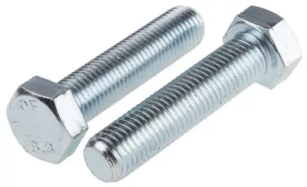 Produktfoto 1 von RS PRO M16 x 70 mm Sechskantschraube, Stahl Glanzzink, DIN 933