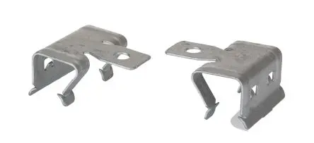 Produktfoto 1 von RS PRO Stahl Kantenklemme, Halteclip 20 mm