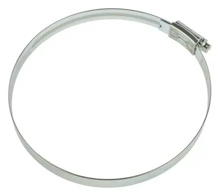 Produktfoto 1 von HI-GRIP Stahl Schlauchschelle Schneckengewinde, mit Schlitzsechskantschraube 140 mm