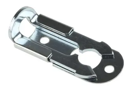 Dzus Fastener Europe Stahl Türbolzen Abschließbar mit Vorhängeschloss Verzinkt, B. 11.5 mm, L. 55 mm