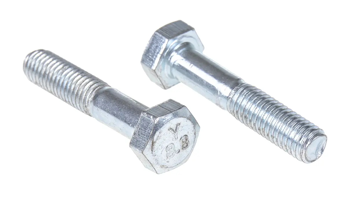 RS PRO M20 x 1.25 mm Sechskantschraube, Edelstahl glatt, DIN 931