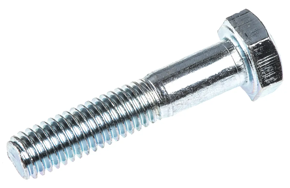 Produktfoto 1 von RS PRO M20 x 1.0 mm Sechskantschraube, Edelstahl glatt, DIN 931