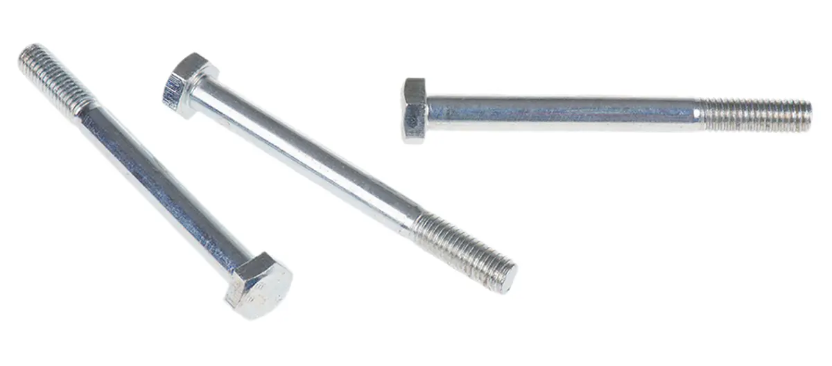 Produktfoto 1 von RS PRO M20 x 1.25 mm Sechskantschraube, Edelstahl glatt, DIN 931