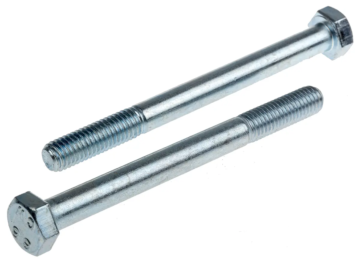 Produktfoto 1 von RS PRO M20 x 1.25 mm Sechskantschraube, Edelstahl glatt, DIN 931