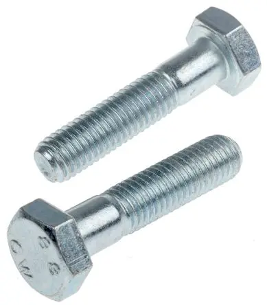 Produktfoto 1 von RS PRO M10 x 45 mm Sechskantschraube, Stahl glatt, DIN 931