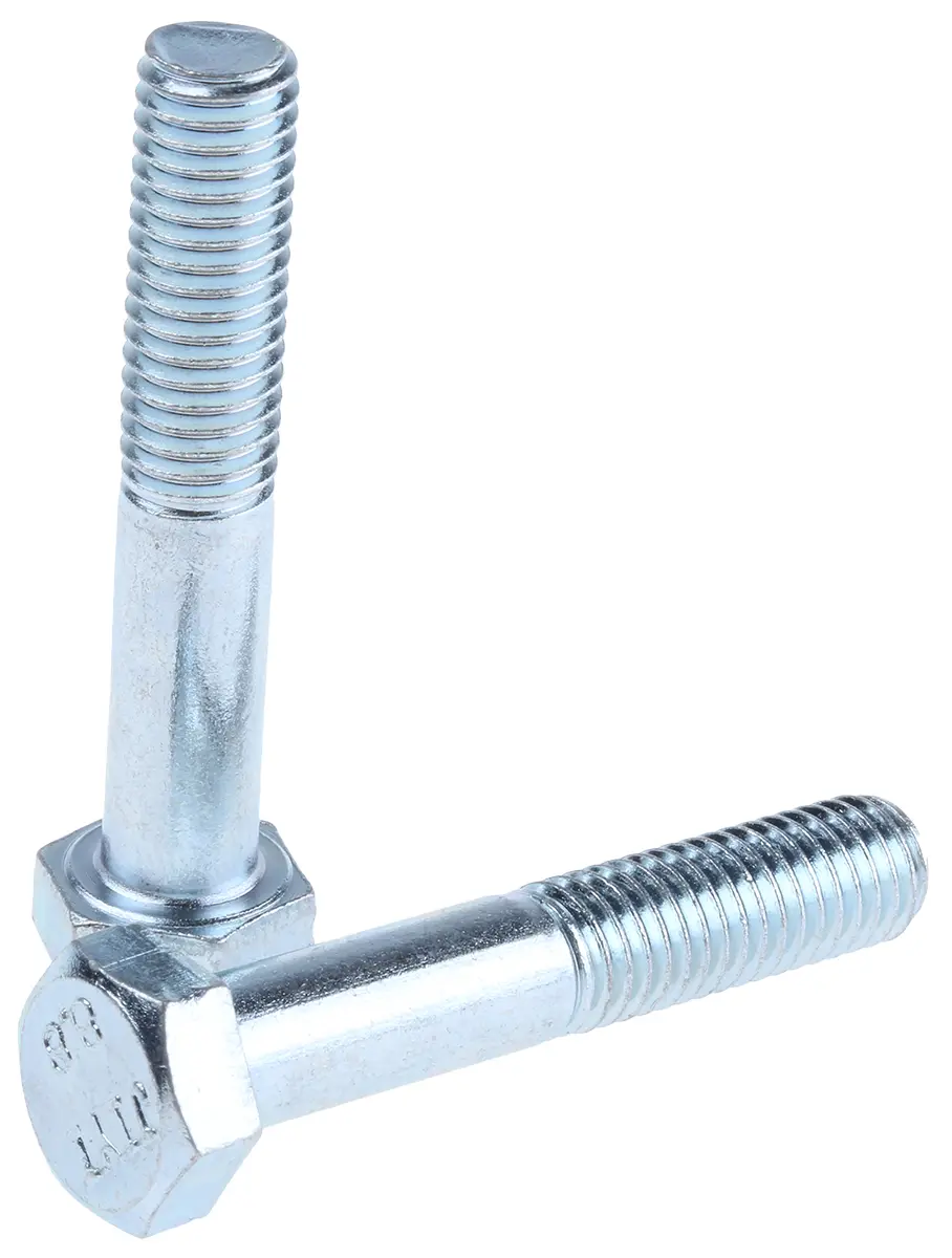 Produktfoto 1 von RS PRO M20 x 1.25 mm Sechskantschraube, Edelstahl glatt, DIN 931