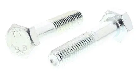Produktfoto 1 von RS PRO M10 x 50 mm Sechskantschraube, Stahl glatt, DIN 931