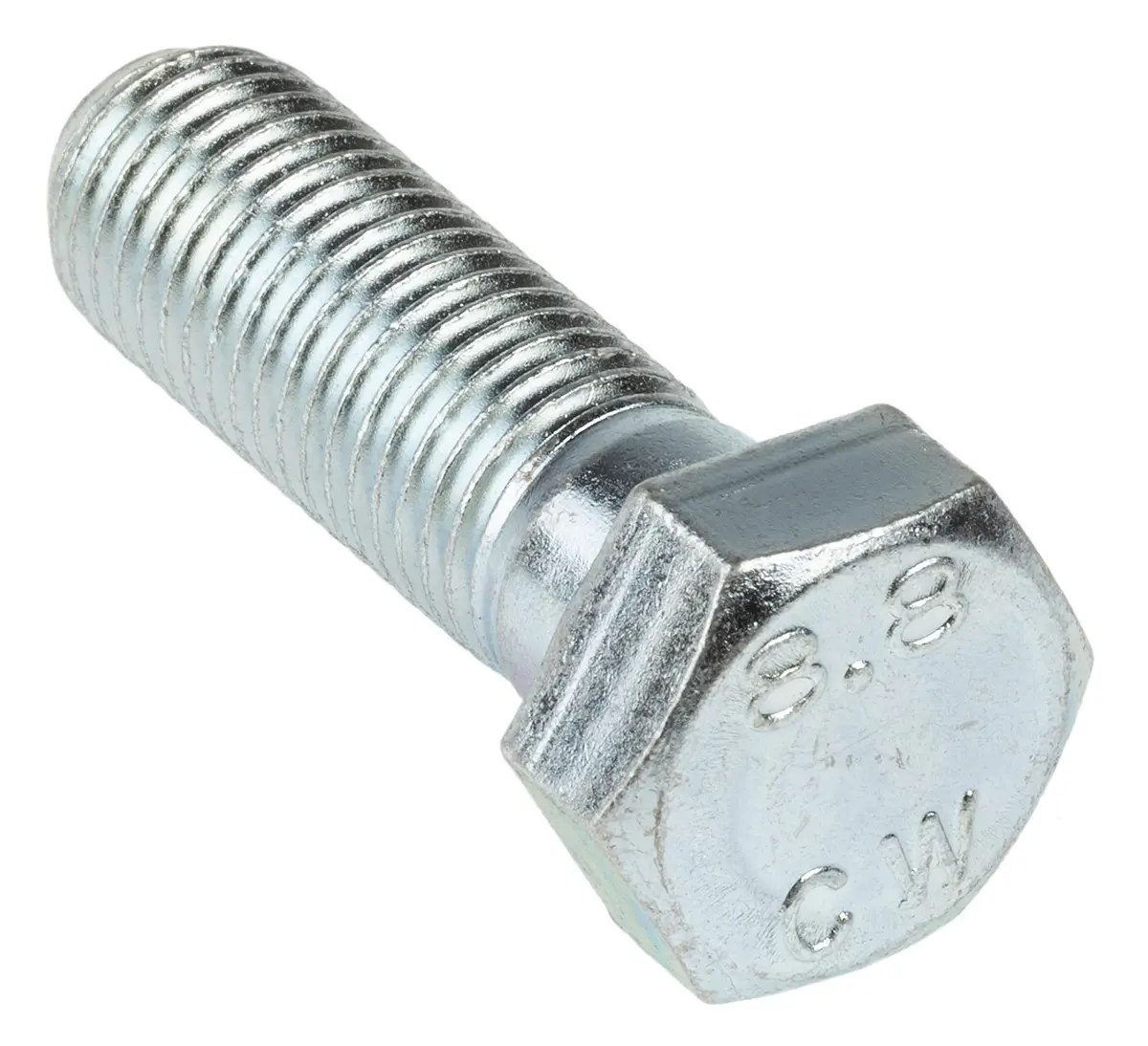 RS PRO M20 x 2.0 mm Sechskantschraube, Edelstahl glatt, DIN 931