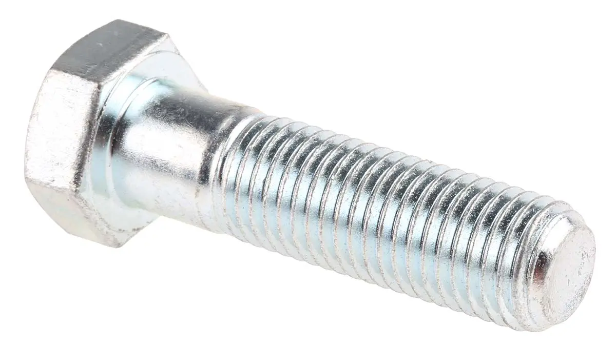 Produktfoto 1 von RS PRO M20 x 2.0 mm Sechskantschraube, Edelstahl glatt, DIN 931