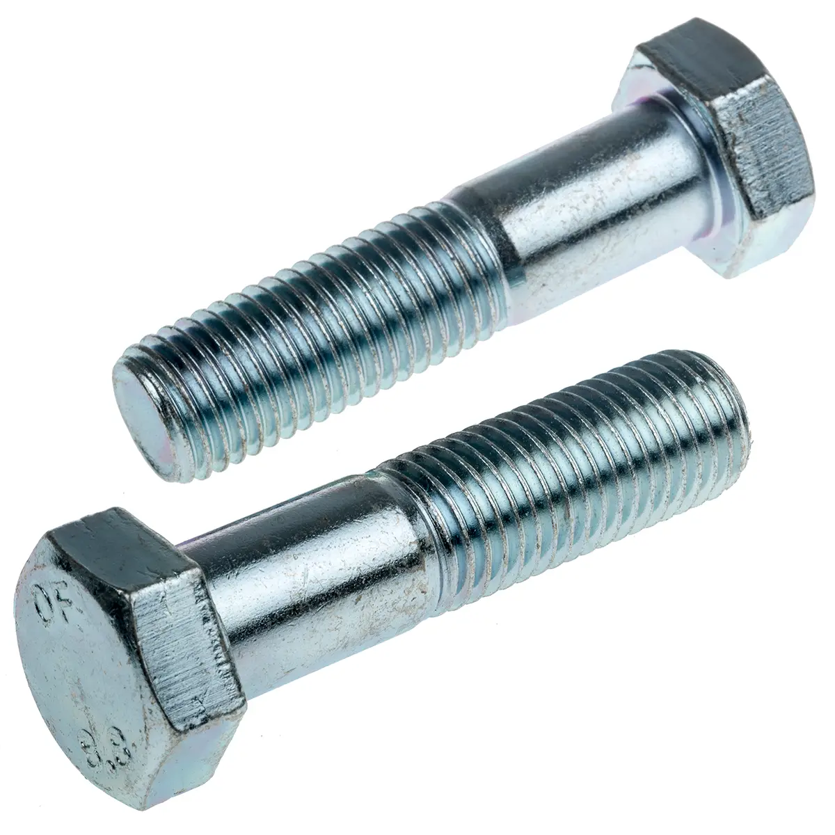 Produktfoto 1 von RS PRO M20 x 2.0 mm Sechskantschraube, Edelstahl glatt, DIN 931