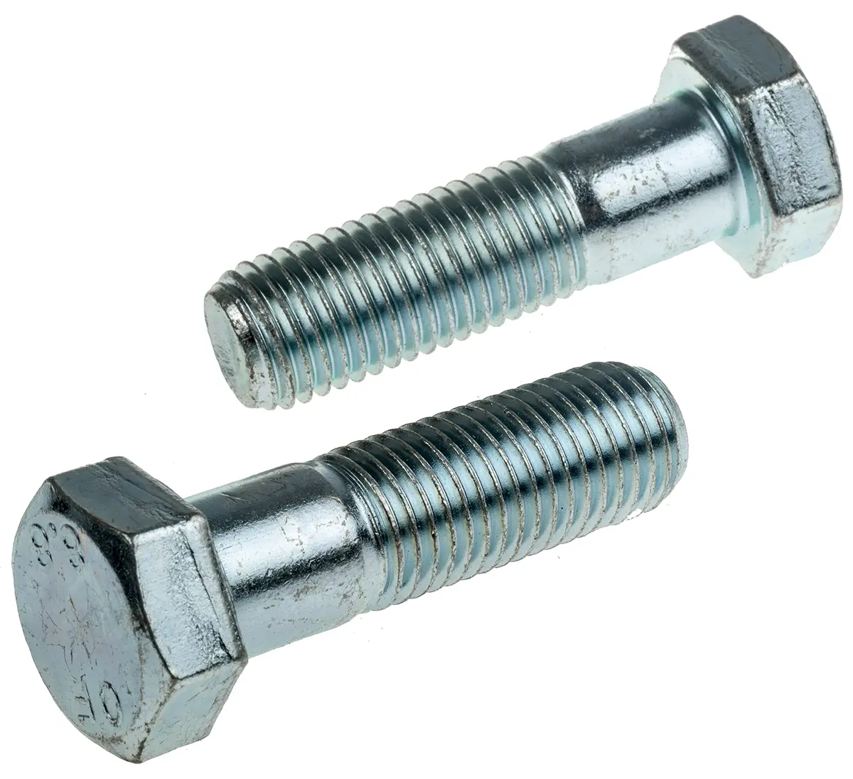 Produktfoto 1 von RS PRO M20 x 2.50 mm Sechskantschraube, Edelstahl glatt, DIN 931