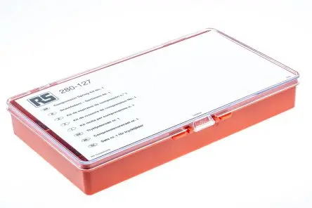 Produktfoto 1 von RS PRO Feder Sortiment Legierungsstahl Quetschanschluss