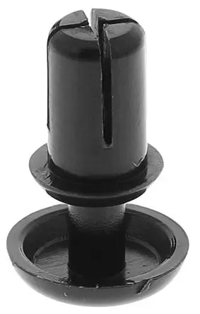 Produktfoto 1 von Essentra Schnappverschluss Niet, Ø 3.5 mm x 7.1 mm, Nylon, min. 3 mm, max. 4 mm