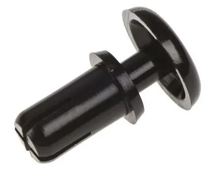 Produktfoto 1 von Essentra Schnappverschluss Niet, Ø 4 mm x 9 mm, Nylon, min. 4.5 mm, max. 5.5 mm