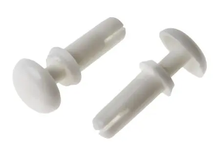 Produktfoto 1 von Essentra Schnappverschluss Niet, Ø 3 mm x 9 mm, Nylon, min. 5.5 mm, max. 6.5 mm