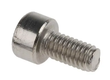 Produktfoto 1 von RS PRO Innensechskant Innensechskantschraube, Edelstahl glatt, M4, M4 8 mm