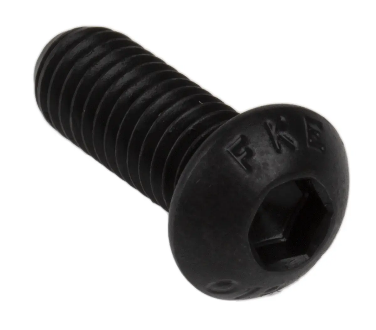 Produktfoto 1 von RS PRO Linsenkopf Innensechskantschraube, Stahl schwarz passiviert, M6 x 1mm, 16mm