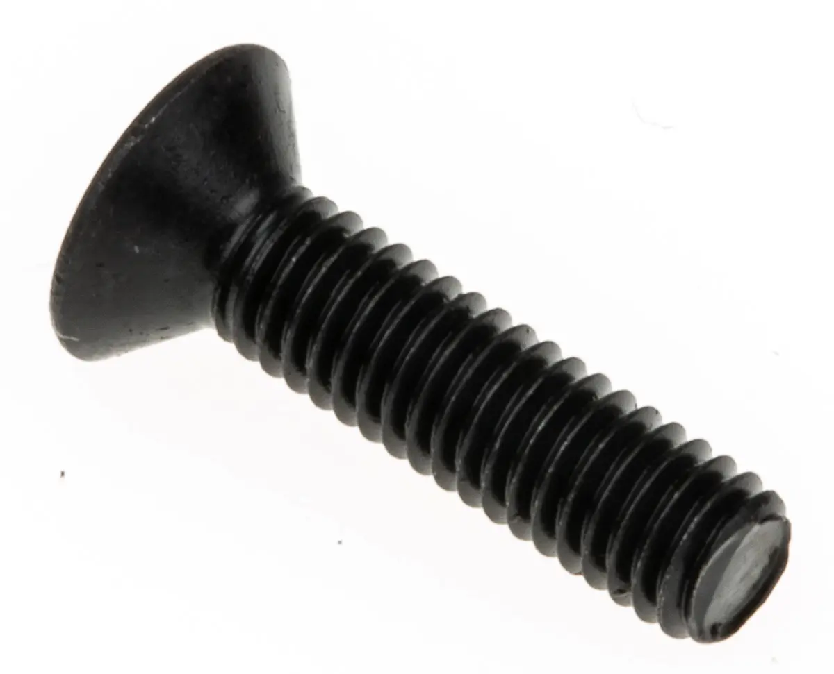 Produktfoto 1 von RS PRO Senkkopf Innensechskantschraube, Stahl schwarz passiviert, M3 x 0.5mm, 12mm