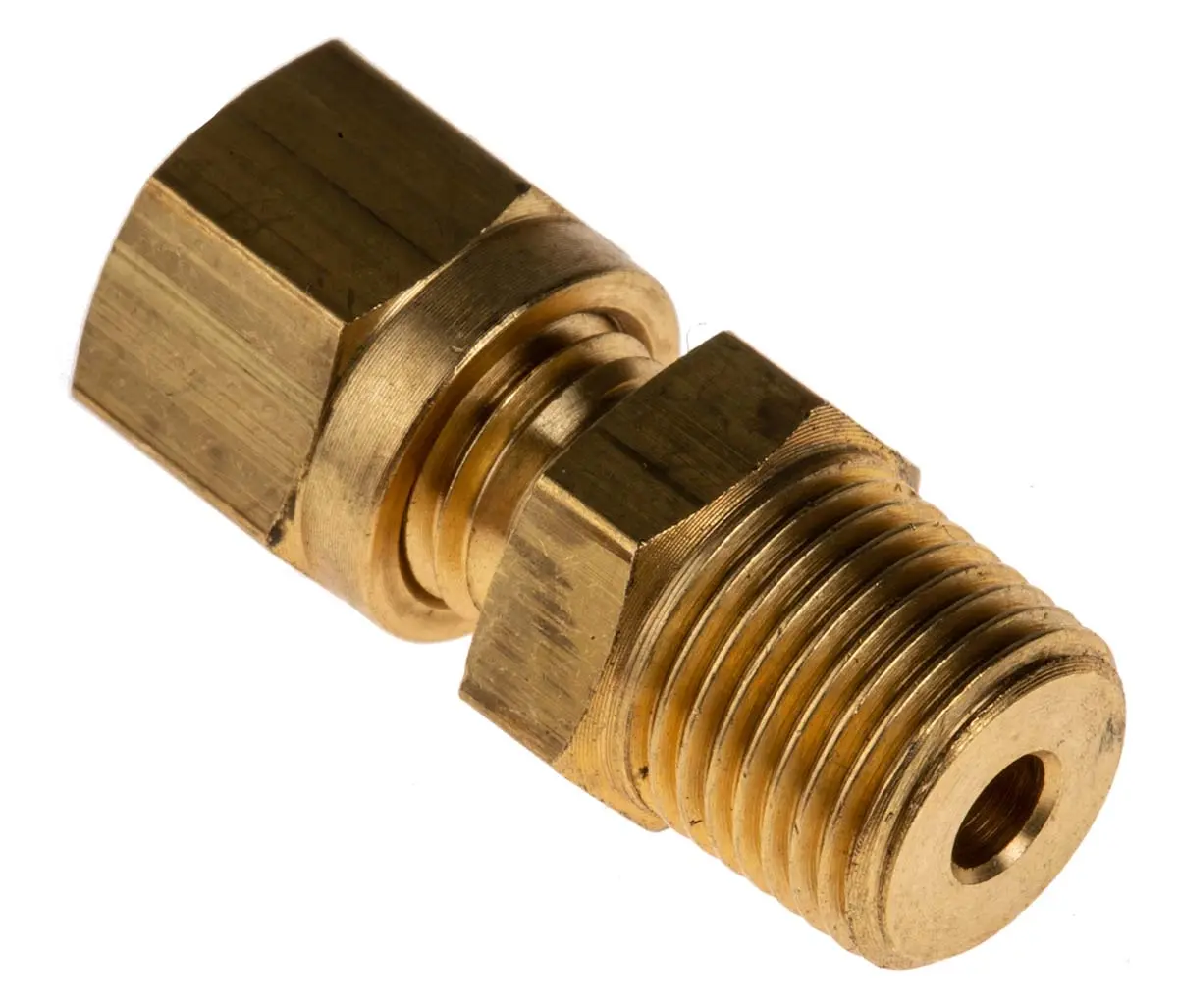Produktfoto 1 von RS PRO 1/8 BSPT Quetschverschraubung für Thermoelement oder PRT-Sonde