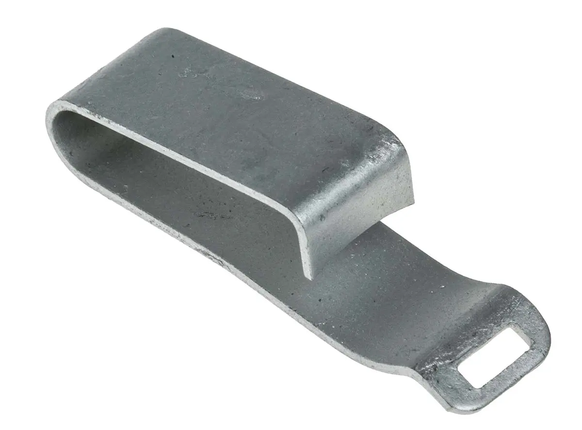 Produktfoto 1 von RS PRO Kabelklemme  steckbar, Kabel-Ø 16mm Stahl silbern