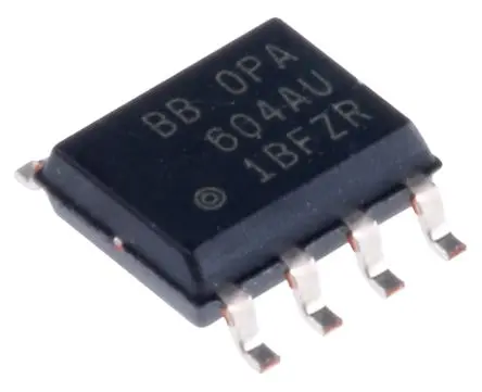 Produktfoto 1 von Texas Instruments Operationsverstärker Oberfläche 20 MHz SOIC, biplor typ. 25V, biplor typ. 4.5 V, 8-Pin