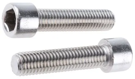Produktfoto 1 von RS PRO Innensechskant Innensechskantschraube, Edelstahl glatt, M12, M12 50 mm