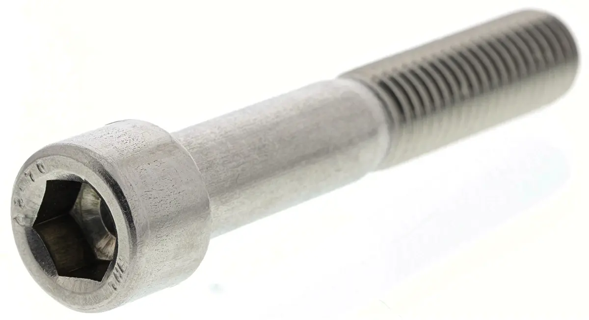 Produktfoto 1 von RS PRO Zylinderkopf Innensechskantschraube, Edelstahl A2, M12 x 1.75mm, 70mm