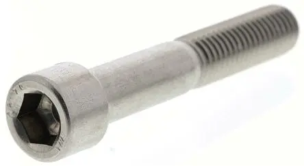 Produktfoto 1 von RS PRO Innensechskant Innensechskantschraube, Edelstahl glatt, M12, M12 70 mm
