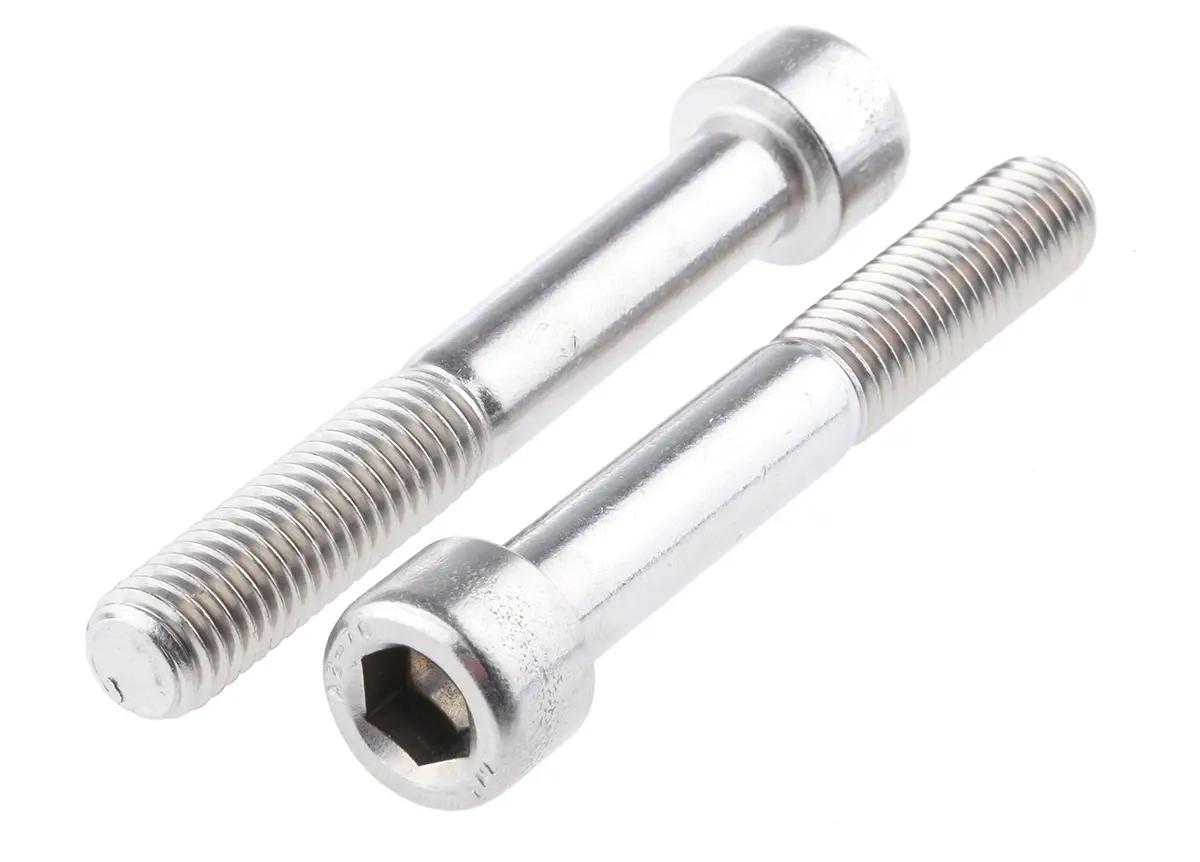 Produktfoto 1 von RS PRO Zylinderkopf Innensechskantschraube, Edelstahl A2, M10 x 1.5mm, 70mm