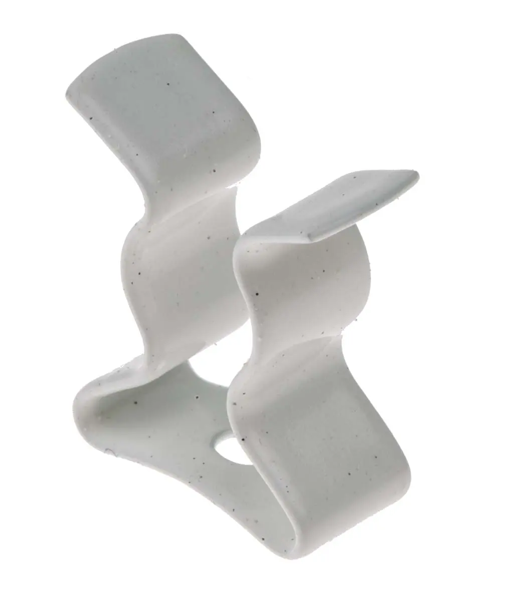 Produktfoto 1 von RS PRO 6.35 mm Nylon Edelstahl Federklemme x 6.35 mm 2.2 mm