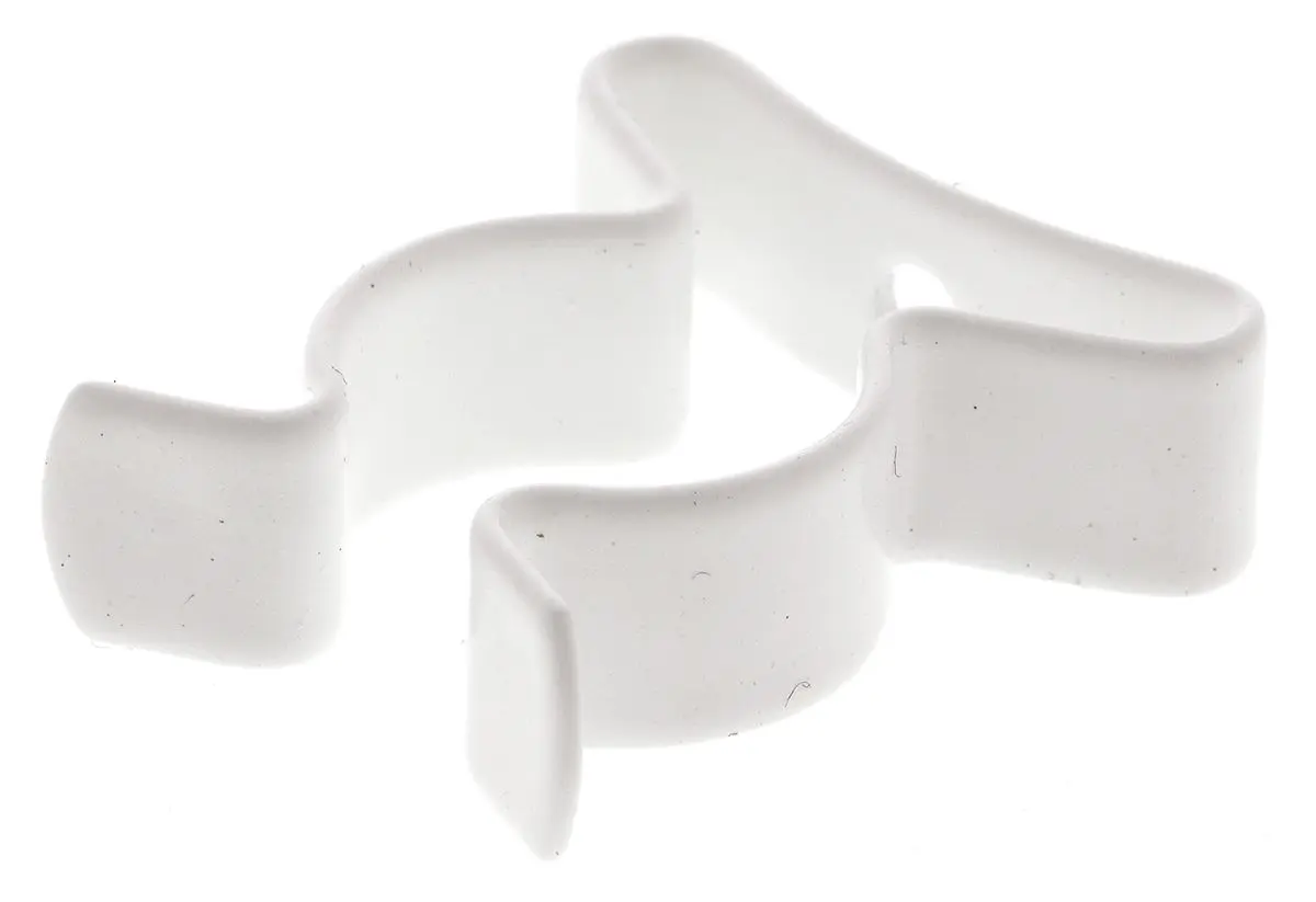 Produktfoto 1 von RS PRO 15.88 mm Nylon Edelstahl Federklemme x 7.94 mm 2.8 mm