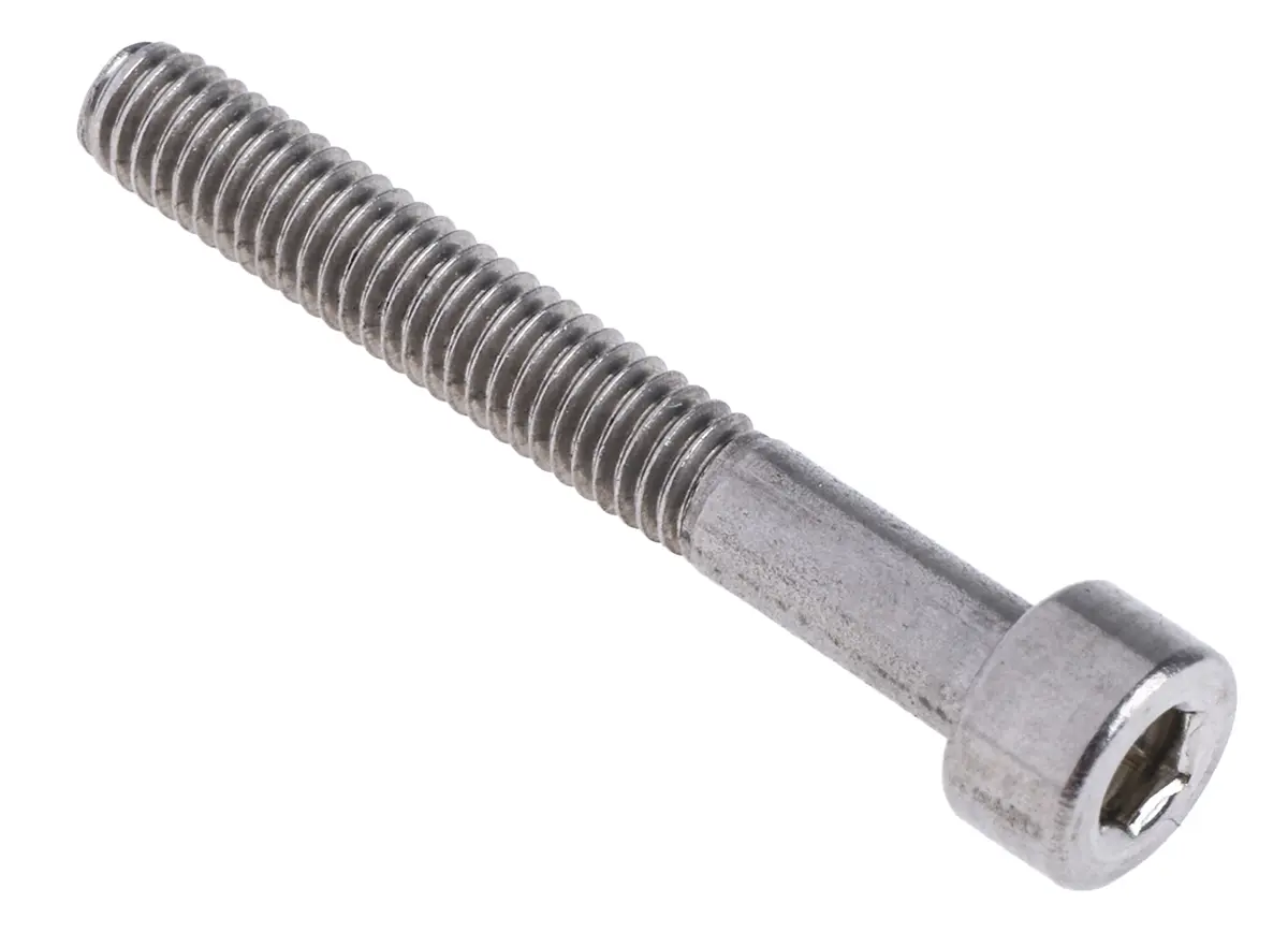 Produktfoto 1 von RS PRO Zylinderkopf Innensechskantschraube, Edelstahl A2, M4 x 0.7mm, 30mm