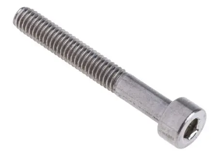 Produktfoto 1 von RS PRO Innensechskant Innensechskantschraube, Edelstahl glatt, M4, M4 30 mm