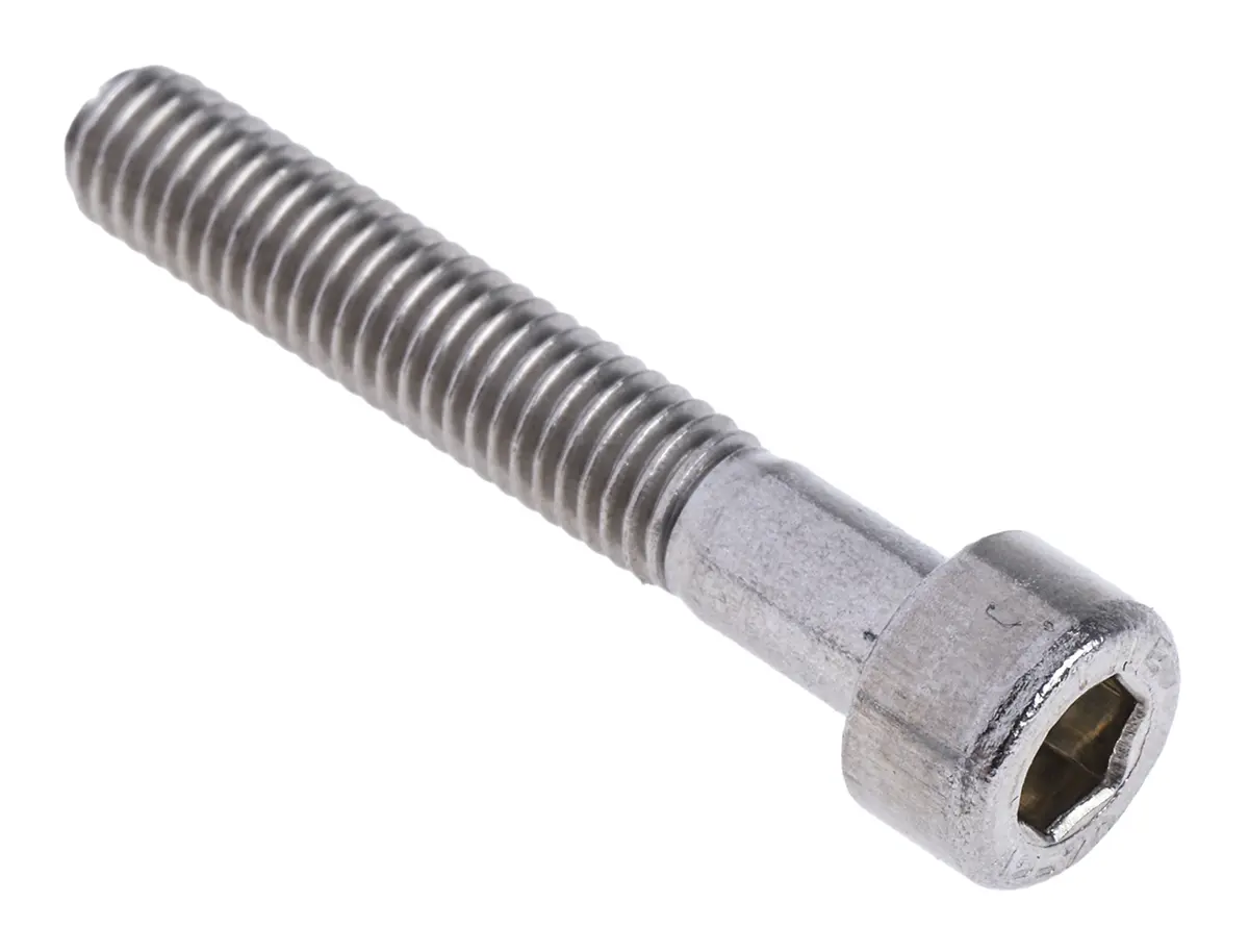 Produktfoto 1 von RS PRO Zylinderkopf Innensechskantschraube, Edelstahl A2, M5 x 0.8mm, 30mm