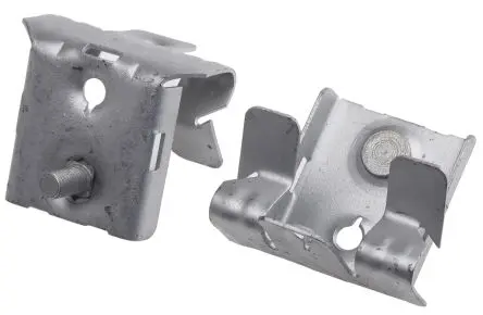 Produktfoto 1 von RS PRO Stahl Kantenklemme, Halteclip 14 mm