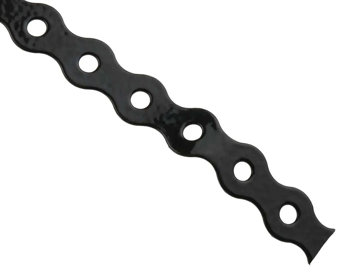 Produktfoto 1 von RS PRO Befestigungsband Kunststoff Galvanisierter Stahl, 10 m x 13 mm