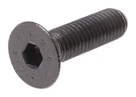 Produktfoto 1 von RS PRO Innensechskant Senkkopf Innensechskantschraube, Stahl glatt, M8, M8 30 mm