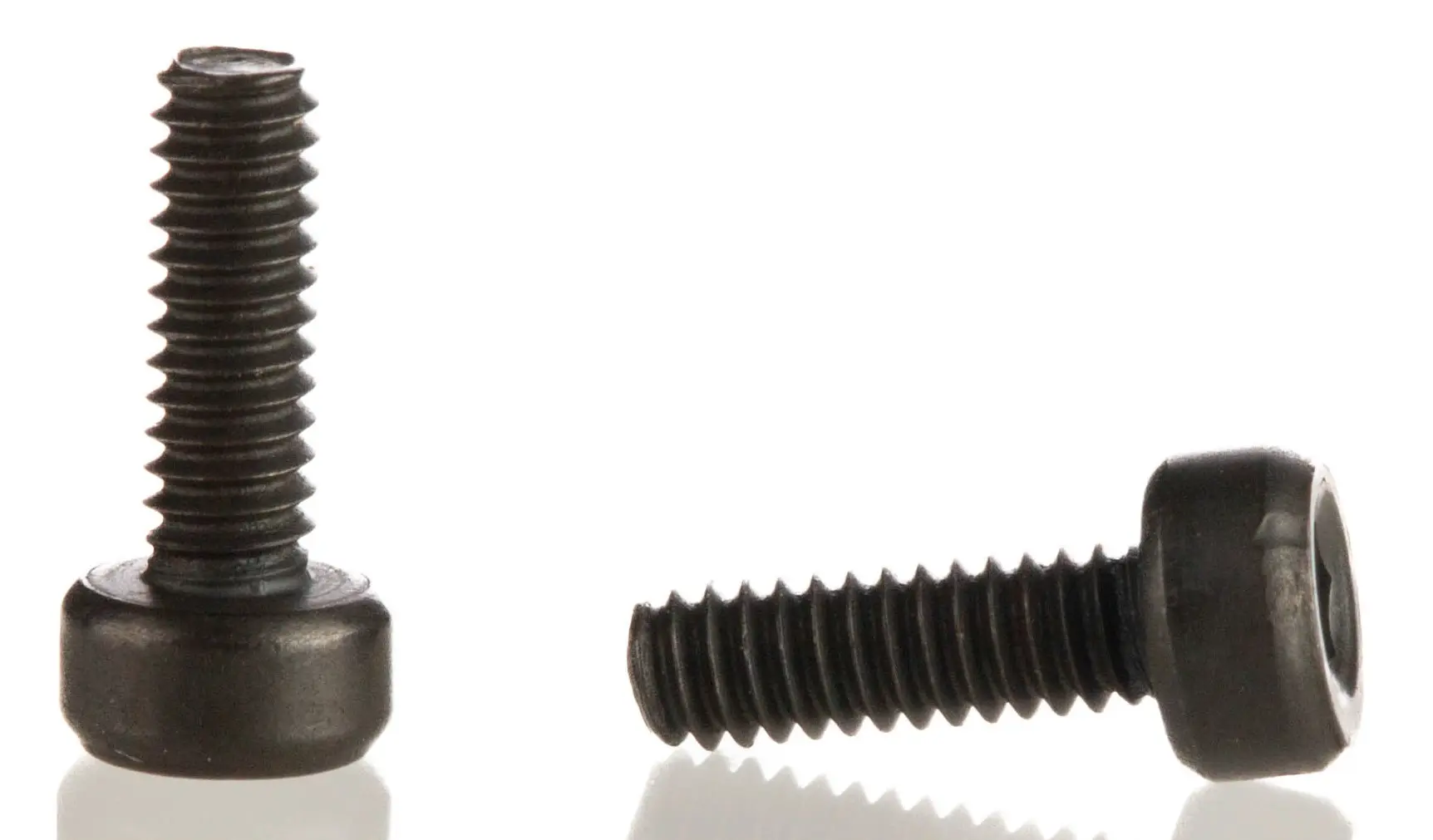 Produktfoto 1 von RS PRO Zylinderkopf Innensechskantschraube, Stahl schwarz passiviert, M2 x 0.4mm, 6mm
