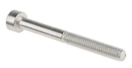 RS PRO Innensechskant Innensechskantschraube, Edelstahl glatt, M4, M4 40 mm