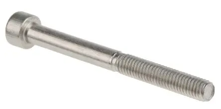 Produktfoto 1 von RS PRO Innensechskant Innensechskantschraube, Edelstahl glatt, M5, M5 50 mm